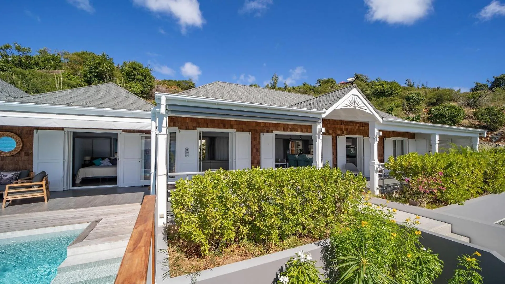 Quiet Villa Surrounded By Tropical Vegetation St. Barthelemy